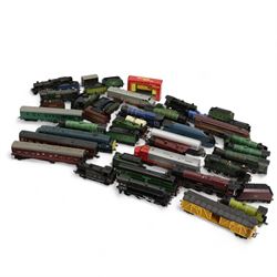 Large collection of OO gauge model railway .including locomotives, rolling stock etc together with a number of boxes 