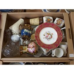 Two Boxes of assorted Ceramics and China