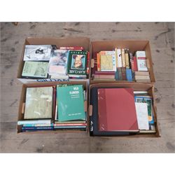 Four Boxes of Fiction, Non-Fiction and History Books
