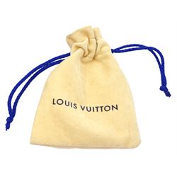 Louis Vuitton Keep it Twice bracelet, monogram canvas and gilt padlock, with pouch