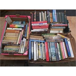 Three Boxes of Fiction Books