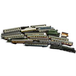 Large collection of OO gauge model railway .including locomotives, rolling stock etc together with a number of boxes 