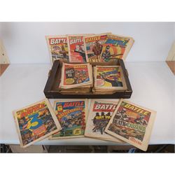 Collection of Battle Comics from the Early 1980s
