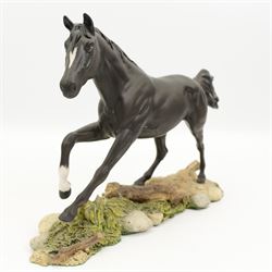 Royal Doulton model of a horse and a large Beswick model of a horse (2)