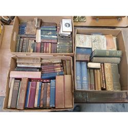Three Boxes of Leather Bound and Vintage Books