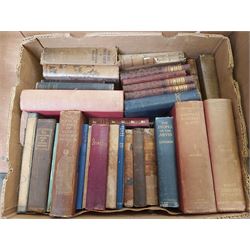 Three Boxes of Leather Bound and Vintage Books