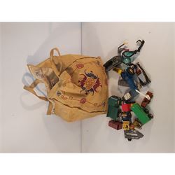 Bag of Diecast Vehicles and Toys