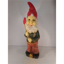 K.W.Linfoot Garden Gnome, height approximately 90cm