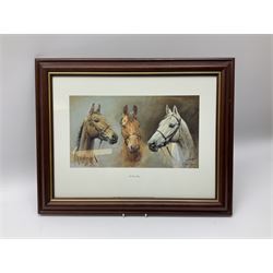 Two framed prints, 'we three kings' and 'a special pleader'
