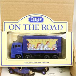 Days Gone By, Tetley, Corgi and other model vehicles in one box