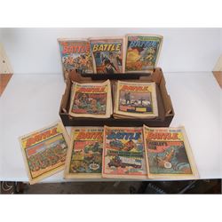 Collection of Battle Comics from the Late 1970s