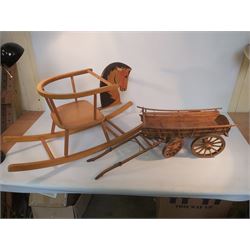 Rocking Horse and Cart