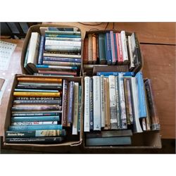 Four Boxes of Naval and Maritime History Books